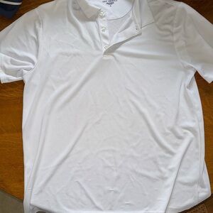 Men's Classic White Polo Shirt